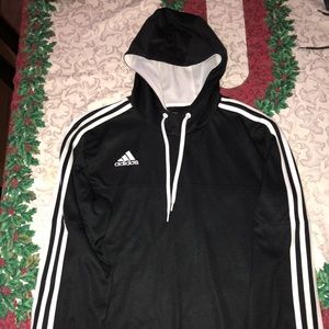 Adidas 3 Stripe Hoodie